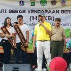 Dua Polsek Gelar Apel Bersama Hari Bebas Kendaraan Bermotor