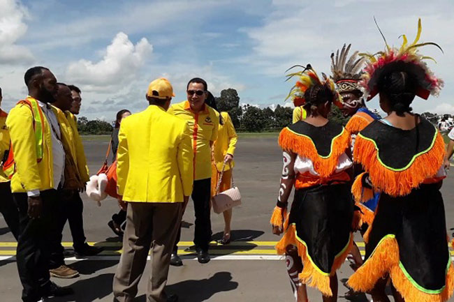 Tommy Soeharto Datangi Papua Untuk Tingkatkan Ekonomi Rakyat