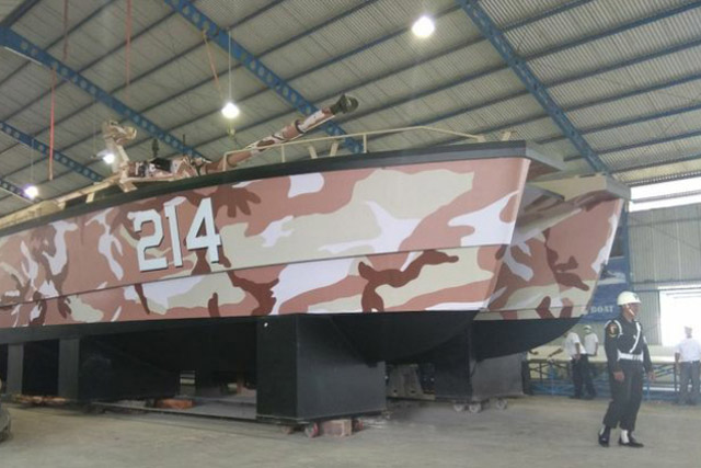 PT Lundin Banyuwangi Sukses Produksi Tank Boat Antasena