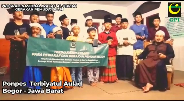 GPI Mulai Salurkan Mushaf Dari Gerakan Wakaf Al Qur'an ke Seluruh Indonesia